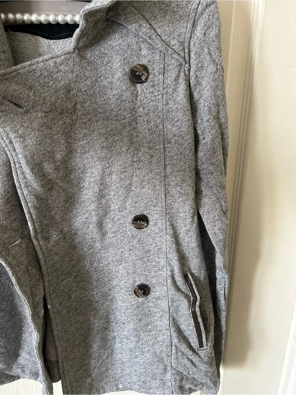 Lolë Light Gray UPF 50+ Sun Protection Women’s Sweater Jacket Size S